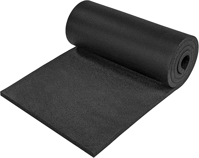 1/2" Thick × 13" Wide × 60" Long Closed-Cell Foam Neoprene Padding,