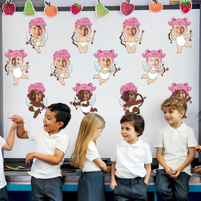 48 Set Valentine's Day Cupid Cutouts