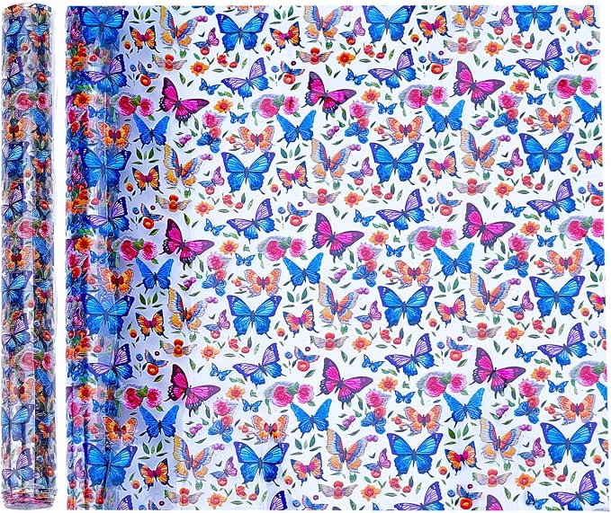 Printed TPU Jelly Faux Leather Roll, 11.8 x 47.2 Inch Transparent Clear Jelly