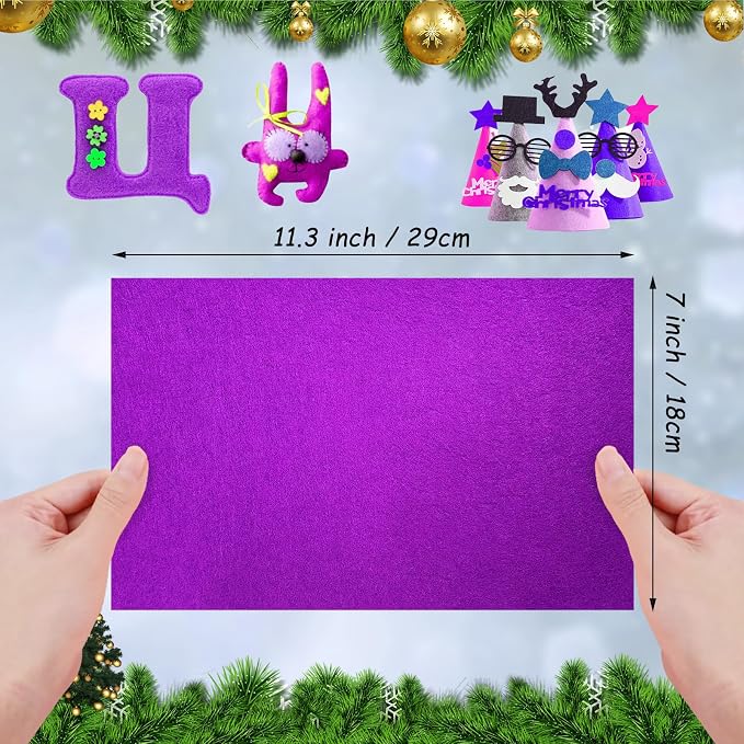 Jtnohx Felt for Crafts, Craft Felt Square for Sewing