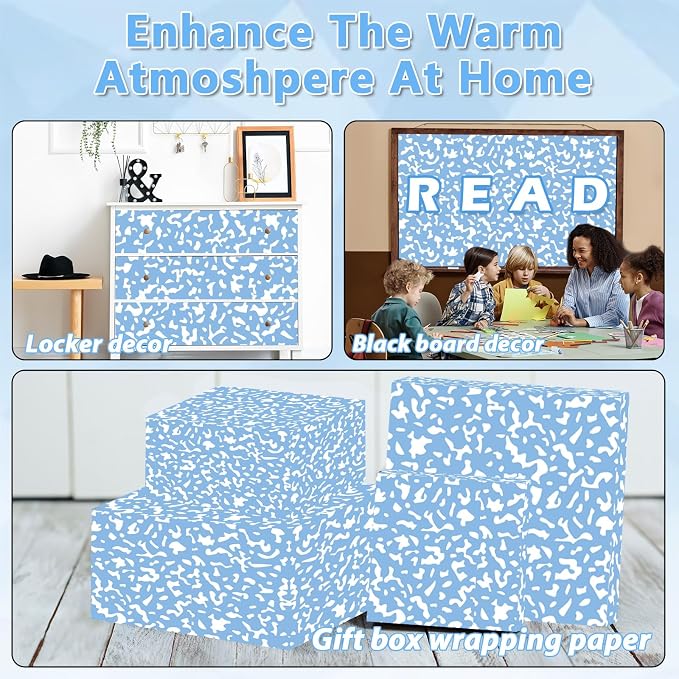 Composition Blue Bulletin Board Paper Roll Blue Dot Bulletin Board Background