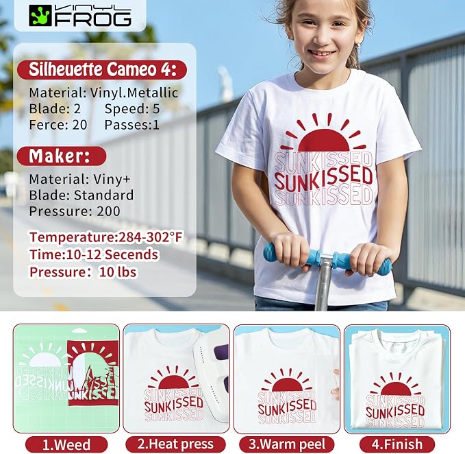 VINYL FROG Red Heat Transfer Vinyl Roll 12" x5ft Matte HTV Vinyl | Red Iron on