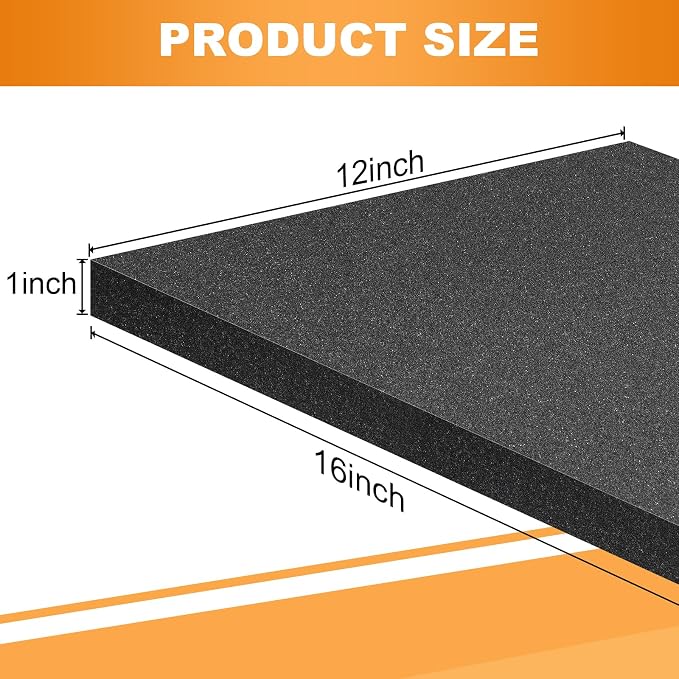 Eunice 8Pcs Polyurethane Foam Sheets
