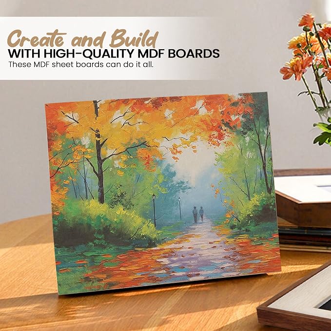 CalPalmy 8” x 10” MDF Boards - 2mm Thick Boards