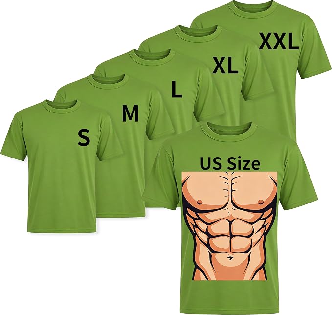 Joyclub 5 PCS Unisex Sublimation Blanks Bulk Polyester T Shirts