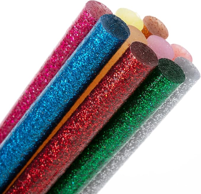 Mr. Pen- Glitter Hot Glue Sticks, Mini Glue Sticks