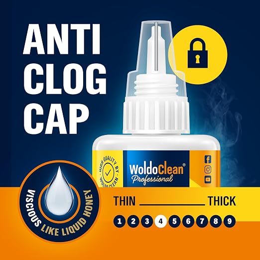 WoldoClean Super Glue for Plastic 50g for Instant Strength