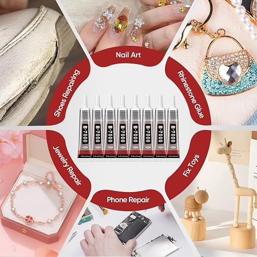 15 PCS 15ml B7000 Glue Clear
