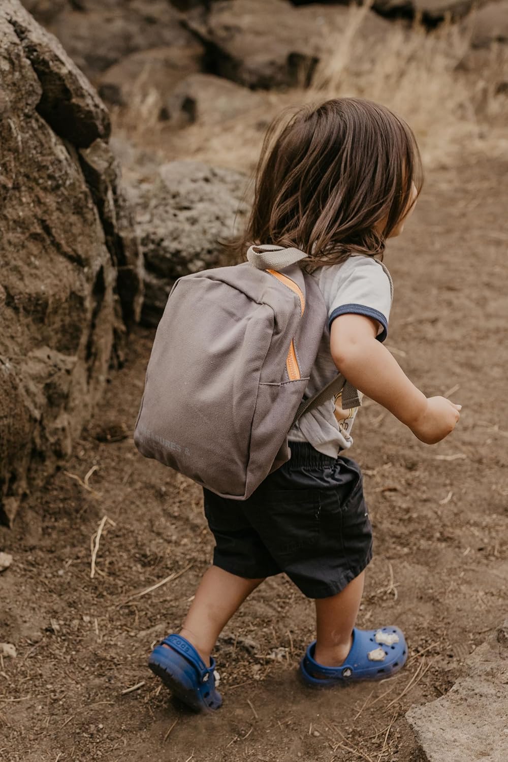 Hip Baby Wrap - Adventure-Ready Backpack for Toddlers - Cotton - Wipeable Fabric Lining and Large YKK Zipper - Perfect for Little Explorers, Comfortable & Stylish Design - Grey