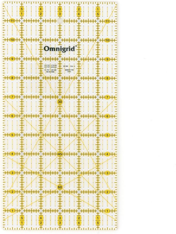 Omnigrid Rectangle Quilting Ruler Value Pack