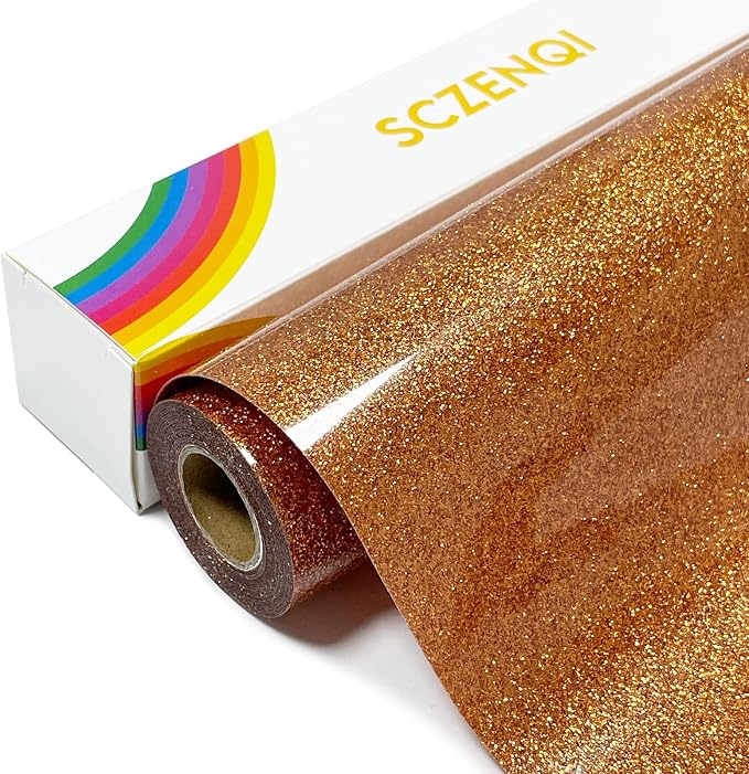 Glitter HTV Heat Transfer Vinyl Rolls