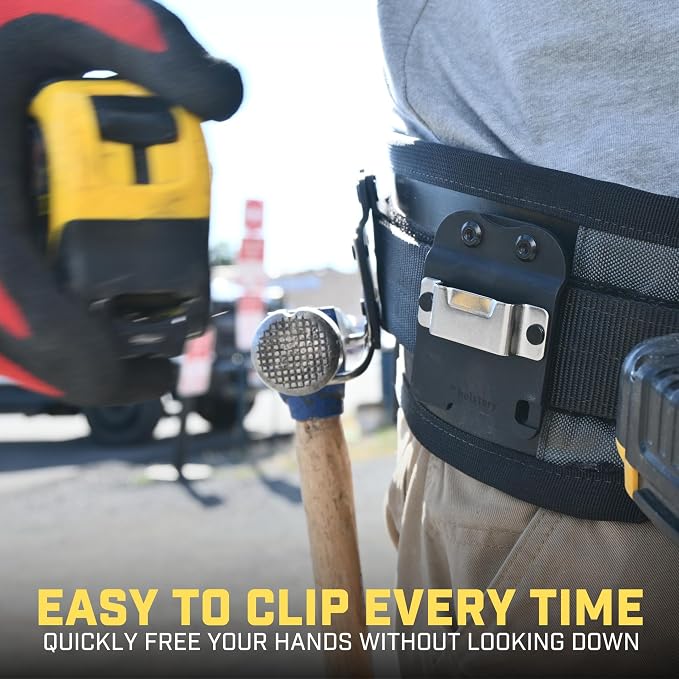 Holstery TapeMaster | Clip-On Tape Measure Holder