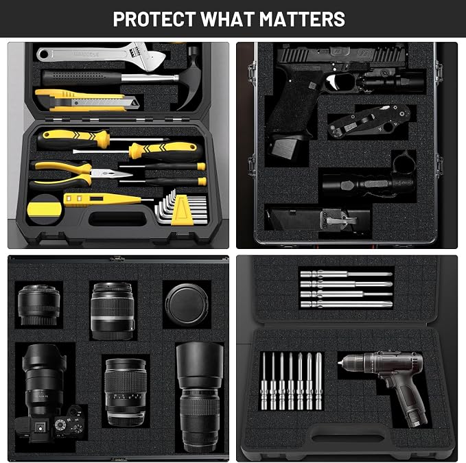Dual-Thickness Case Foam Insert Kit 8PCS