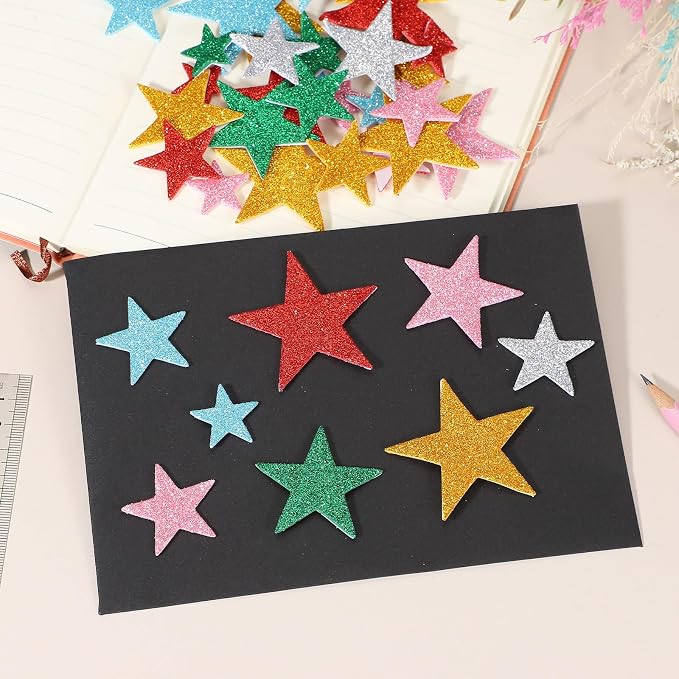 PATIKIL Star Foam Stickers