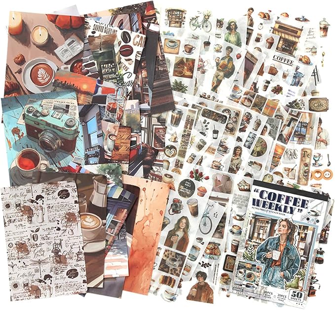 Pre-Cut Washi Sticker Book