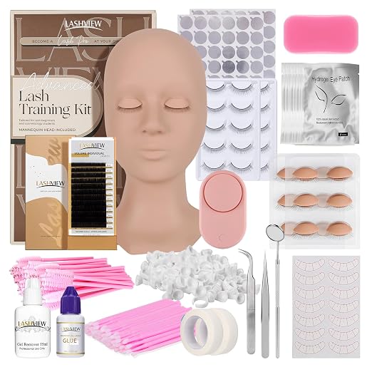 LASHVIEW Lash Kit for Beginners 338pcs Lash Extension Kit Professional