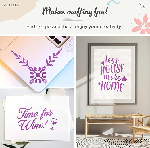 VViViD DECO65 Matte Pastel Violet Permanent Adhesive Craft Vinyl