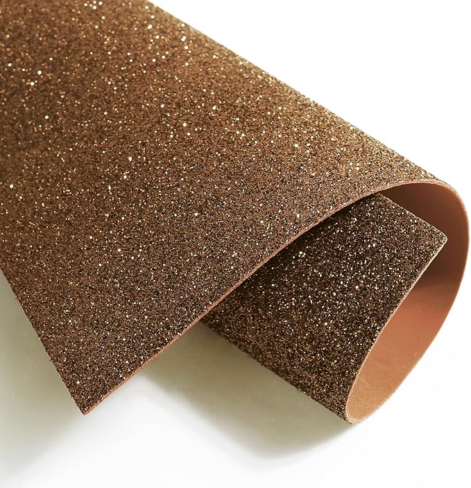 10 Sheets Glitter Cardstock Paper Self-adhesive Backs 30 X 20cm A4 Paper