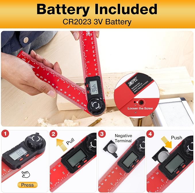 Digital Angle Finder Protractor, Angle Finder Ruler