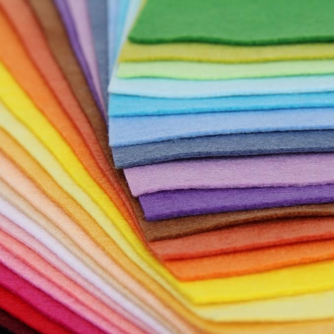 Threadart Burgundy Premium Felt Sheets