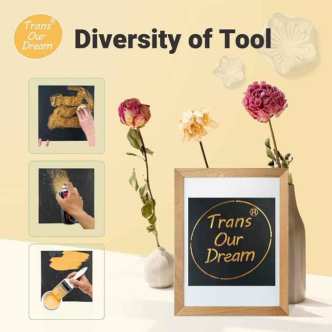 TransOurDream Easy Cut Stencils