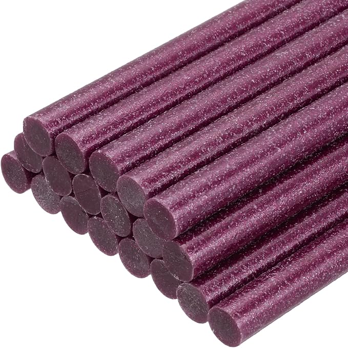 PATIKIL Hot Glue Sticks for Glue Gun, Rose Red