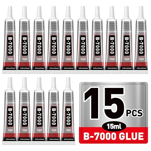 15 PCS 15ml B7000 Glue Clear