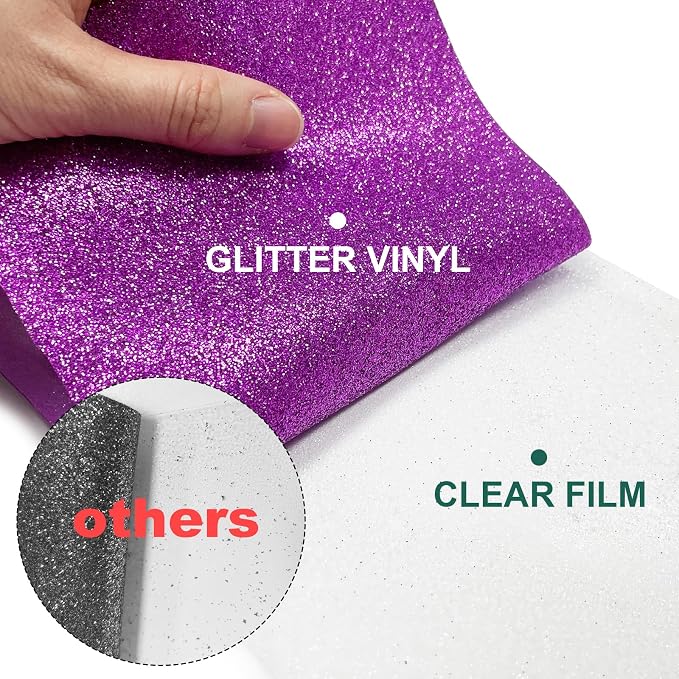 Glitter HTV Heat Transfer Vinyl Rolls