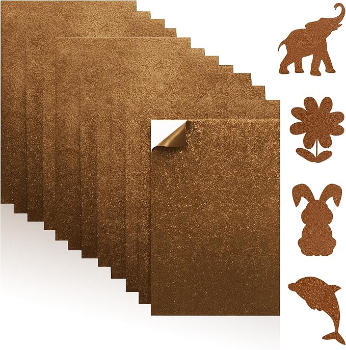 Self-Adhesive Glitter EVA Foam Sheets