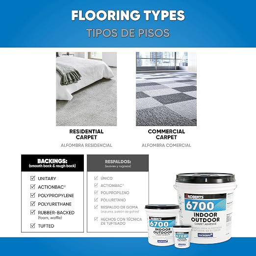 ROBERTS 6700-0 1 Quart Indoor/Outdoor Carpet/Artificial Turf Adhesive