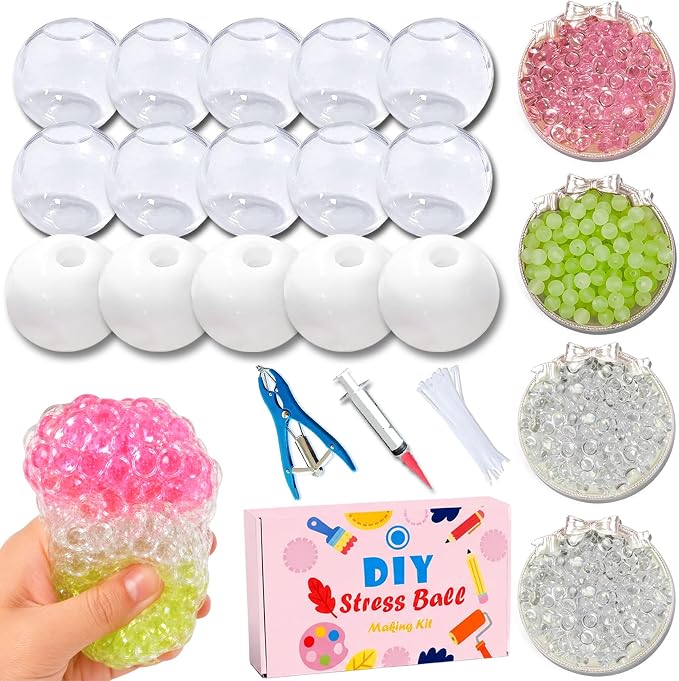 TXGSDXS DIY Squishy Making Kit – Create Your Own Squishy Stress Balls