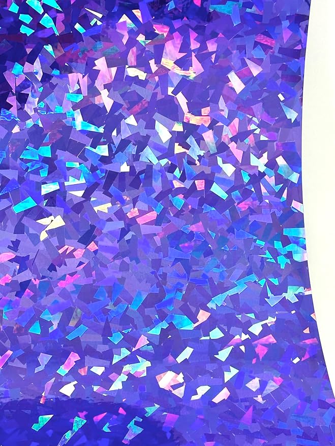Holographic Crystal Sign Vinyl, HOLOCRYSTAL self-Adhesive Plastic