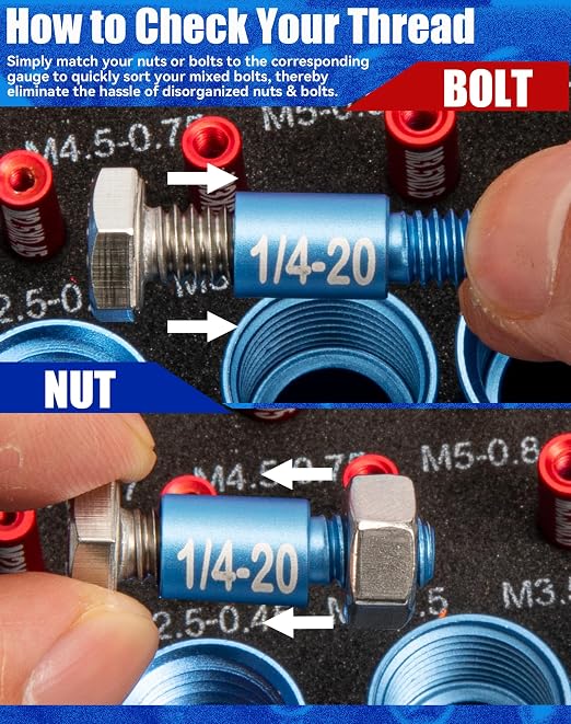 66 Nut and Bolt Thread Checker