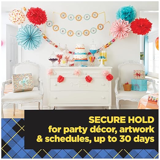 Scotch Wall-Safe Tape, 2 Dispensered Rolls, Sticks Securely, Removes Cleanly