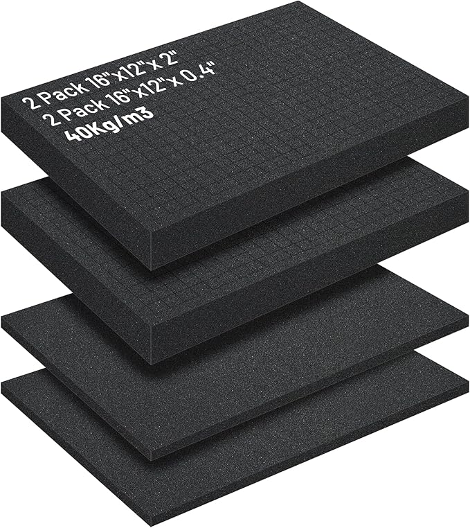4Pcs Pick and Pluck Foam Sheets