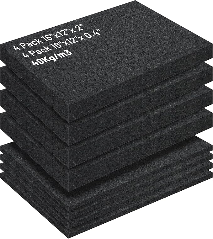 8Pcs Pick and Pluck Foam Sheets