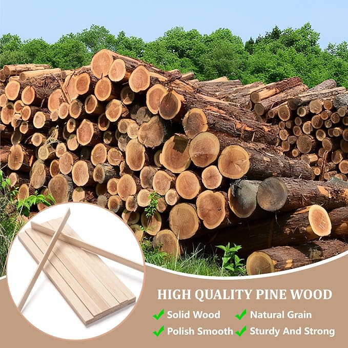 Wood Strips Slats Wooden Sticks