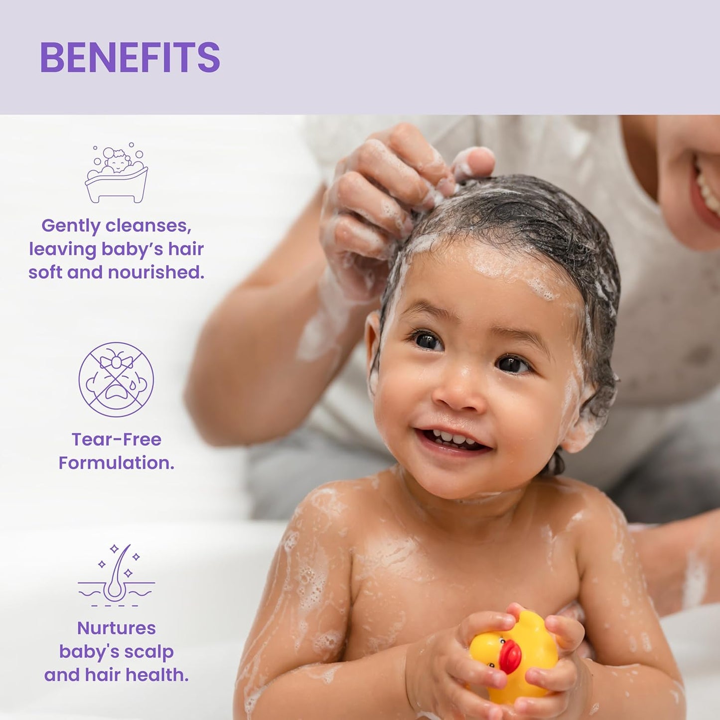 Himalaya Gentle Baby Shampoo for Baby-Soft Hair & Scalp Soothing Moisture, 13.53 oz, 3 Pack…