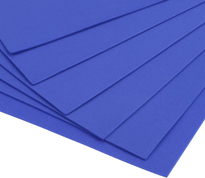 uxcell Dark Blue EVA Foam Sheets 11 x 8 inch 1.7mm Thickness