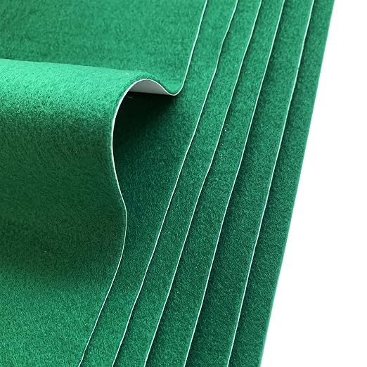 Jtnohx Self Adhesive Felt Sheets, 12 Pieces Felt Fabric