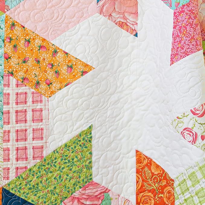 Acrylic Quilting Template, Half Hexagon |
