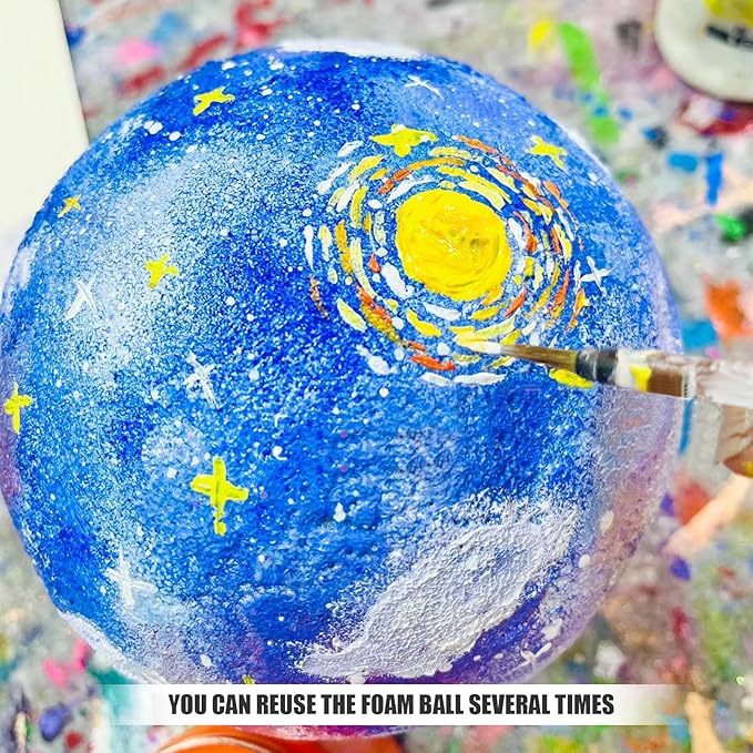 Styrofoam Balls 8 Inch, DIY Craft Giant Foam Ball