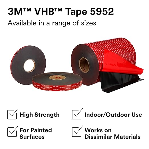 3M VHB Tape 5952 Double-Sided Acrylic Foam Tape