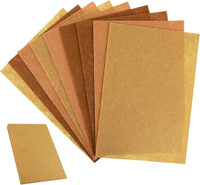Felt Sheets for Crafts 9PCS 11.8 * 7.9in Wool Stiff Felt Sheets Soft Fabric