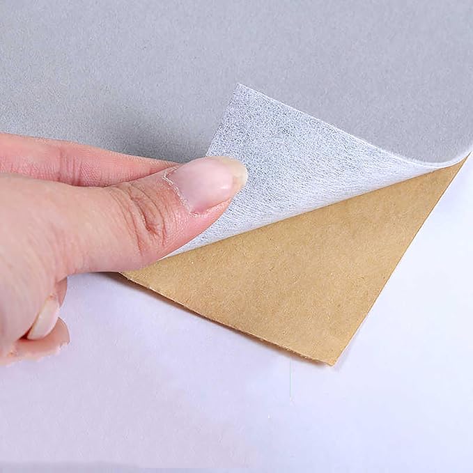 Self Adhesive Sheets Peel and Stick Felt Drawer Liner DIY Fabric Felt Liner