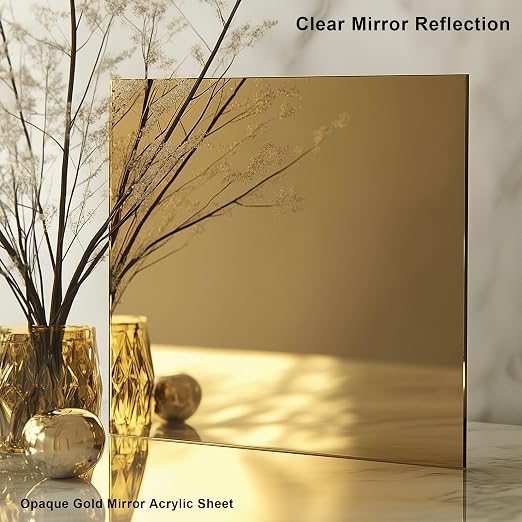 Gold Mirror Acrylic Sheet