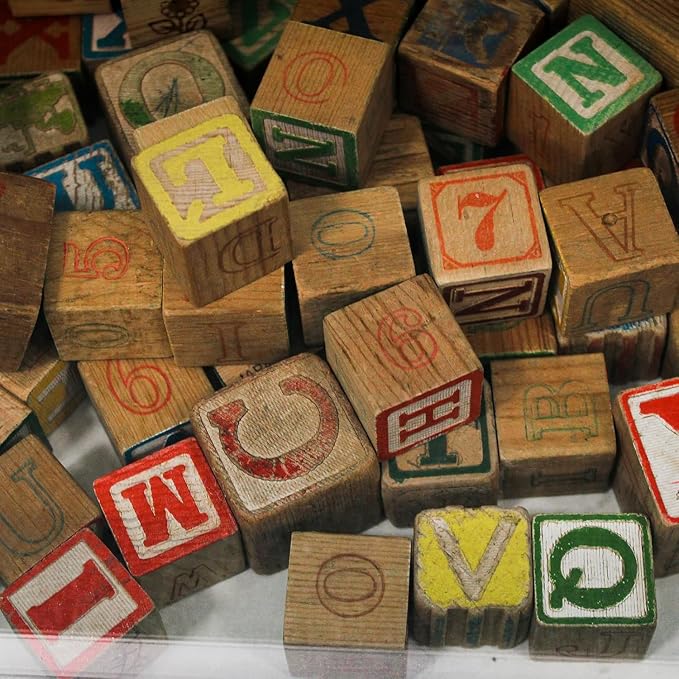 MUXGOA 200 Pcs Unfinished Wood Cubes, 1/2 inch Wooden Blocks