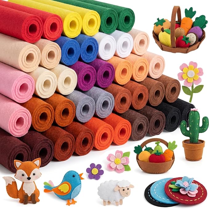 40 Rolls 8 x 35 Inches Felt Sheet