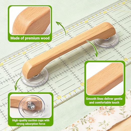 Ruler Handle Set, 1 Ruler Handle and 2 Grippers