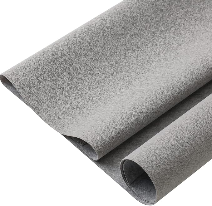 Removable Velvet Flocking Self Adhesive Felt Fabric Liner Gray Velvet Drawer